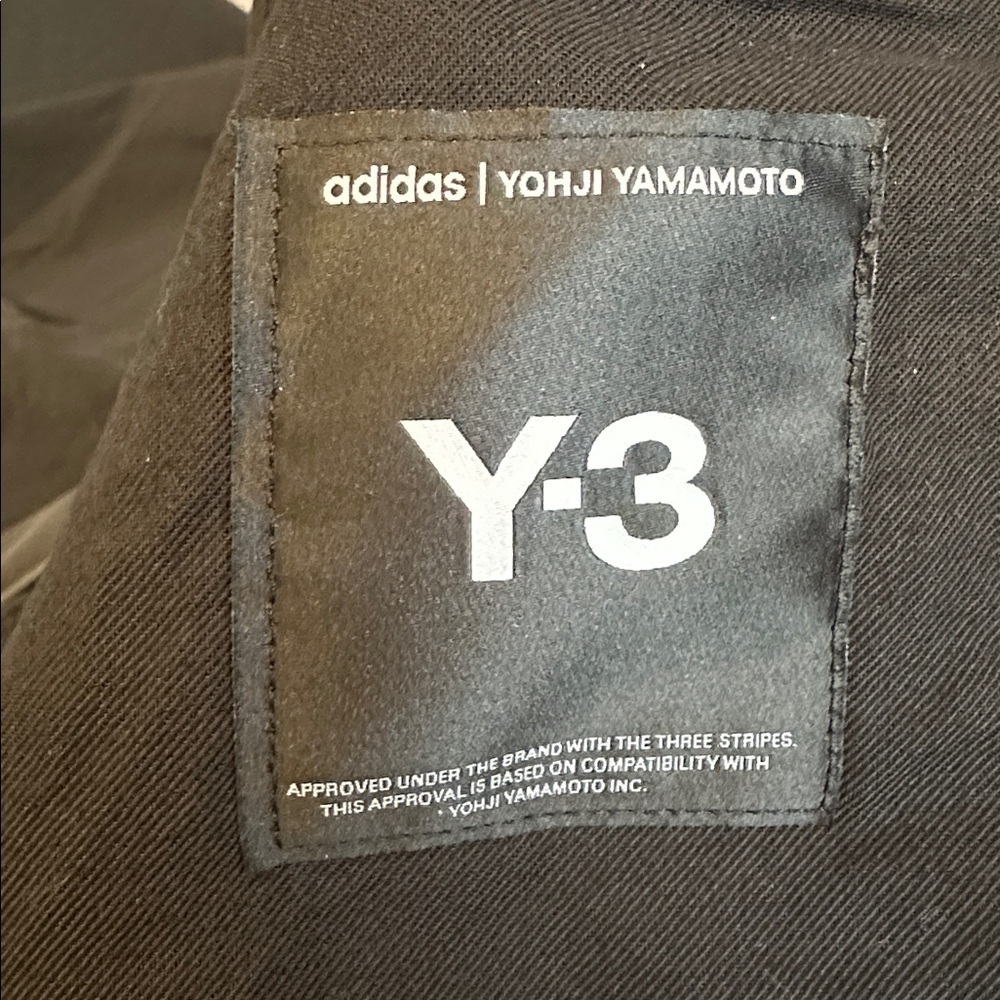 ADIDAS Y3 YOHJI YAMAMOTO Black Tie Waist Maxi Skirt NWOT M - Picture 9 of 12